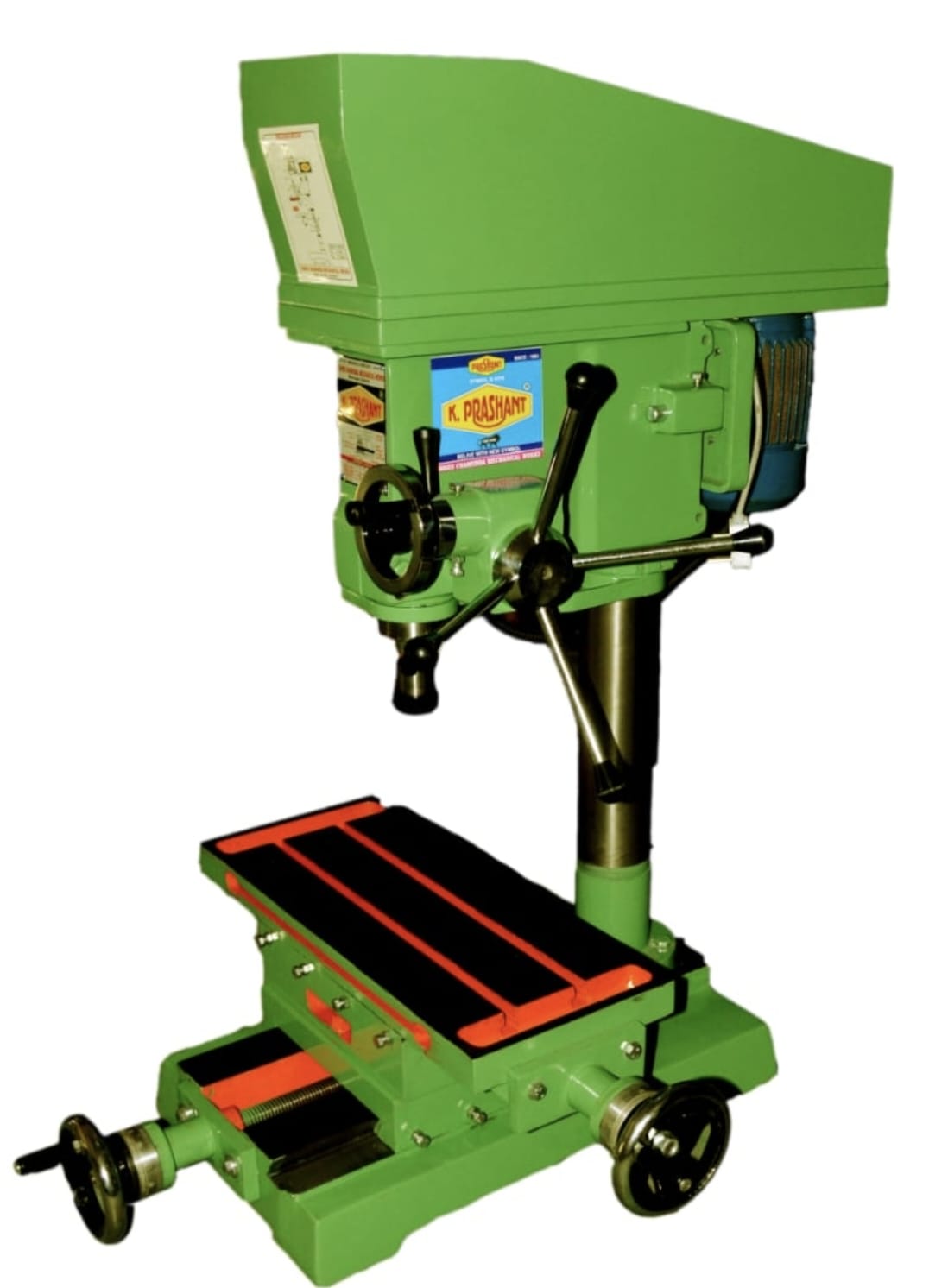 25mm (MT-3) Pillar Drilling cum Milling Machine v2