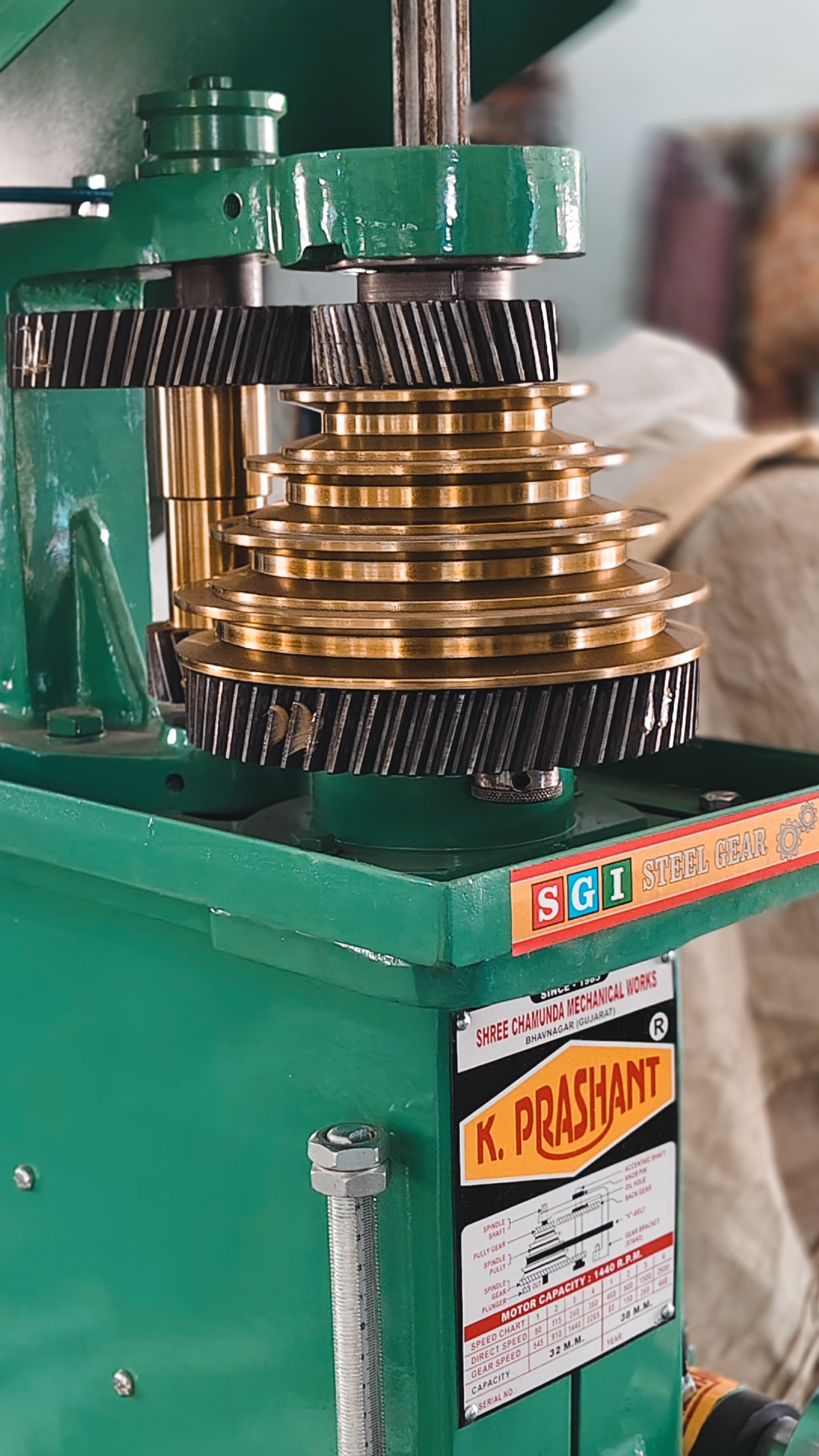 38mm (MT-4) Pillar Drill Machine v4